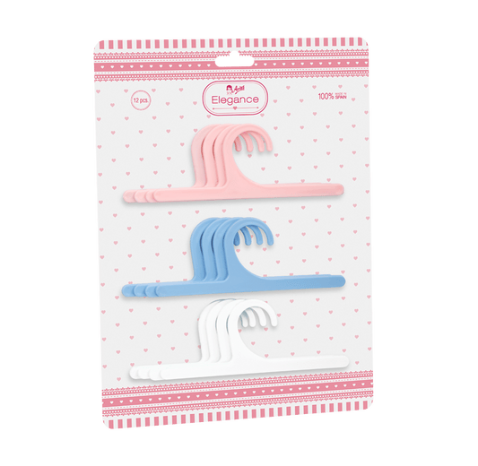 Arias rūbų pakabų rinkinys, 12 vnt.