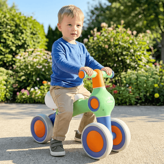 Balansinis Dviratis Vaikams 12–36 mėn. su Reguliuojama Sėdyne Lengvas Triratukai