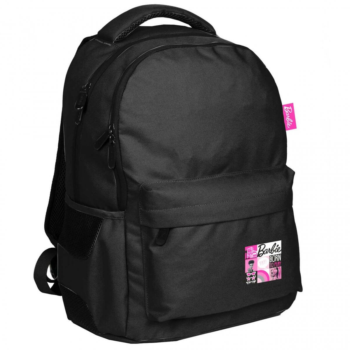 Barbie Mokyklinė Kuprinė Vaikams BeUniq Paso 41 cm Kuprinės