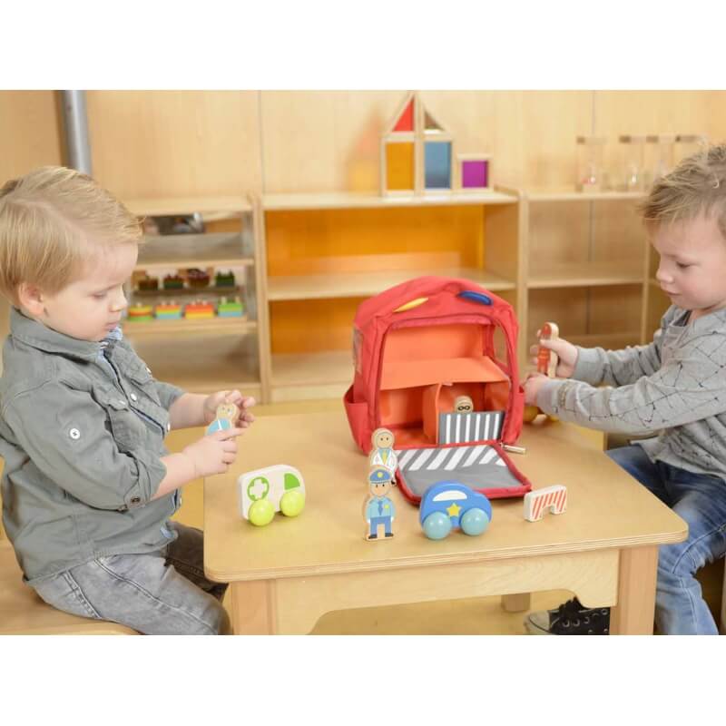 Centrum Alarmowe Bezpieczeństwa W Plecaku Masterkidz Žaislai Vaikams Ir Kūdikiams