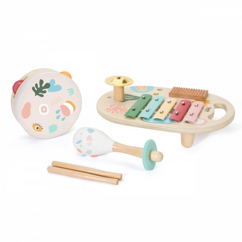 Classic World Medinis Muzikos Instrumentų Rinkinys Vaikams Nuo 6 Mėn. Žaislai Montessori