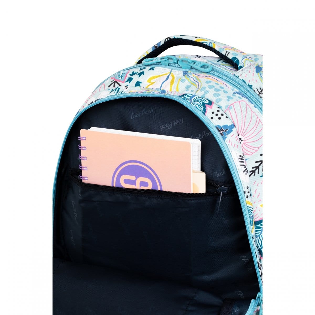 Didelė Tvirta Mokyklinė Kuprinė CP Coolpack Blue Youth Davao 44,5 cm IP1098 Kuprinės