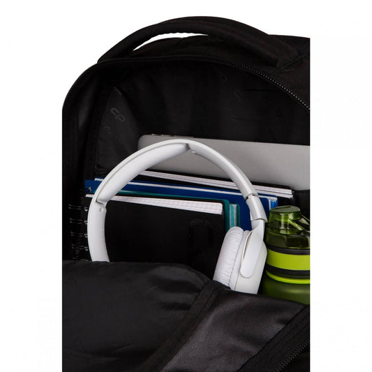 Didelė Tvirta Mokyklinė Kuprinė CP Coolpack Break Black 44 cm IP1115 Kuprinės