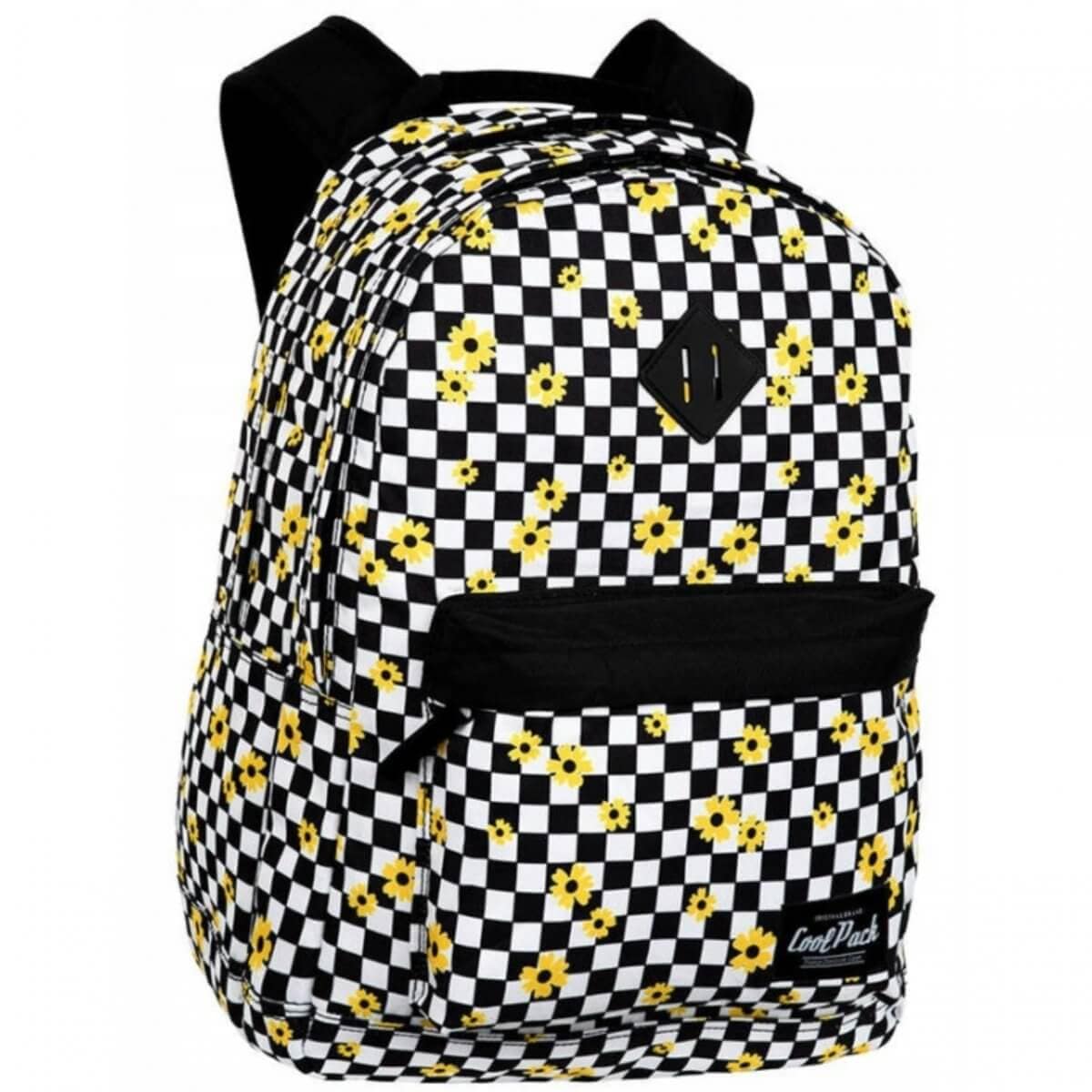 Didelė Tvirta Mokyklinė Kuprinė CP Coolpack Scout Chess Flow 45,5 cm IP1111 Kuprinės