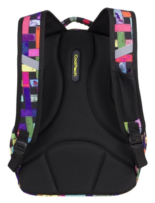 Didelė Tvirta Mokyklinė Kuprinė CP Coolpack Stike Ribbon Grid 44 cm IP1100 Kuprinės