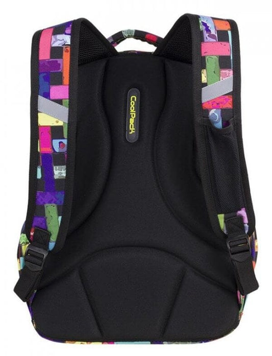 Didelė Tvirta Mokyklinė Kuprinė CP Coolpack Stike Ribbon Grid 44 cm IP1100 Kuprinės