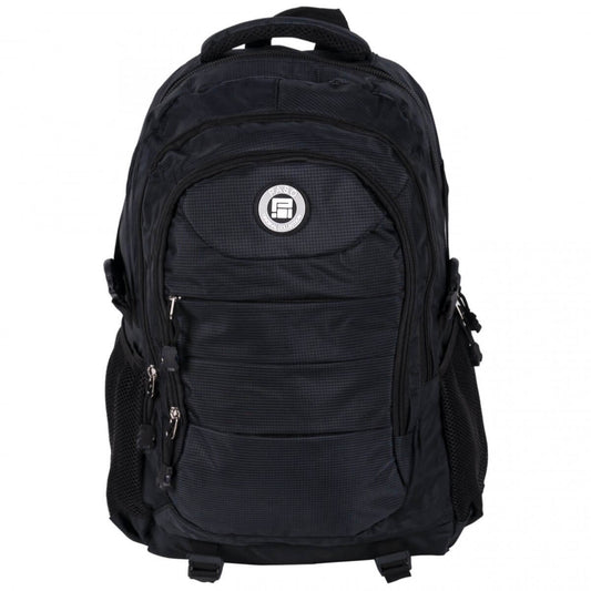 Didelė Tvirta Mokyklinė Kuprinė Paaugliui Paso Juoda "BeUniq" 50 cm Kuprinės