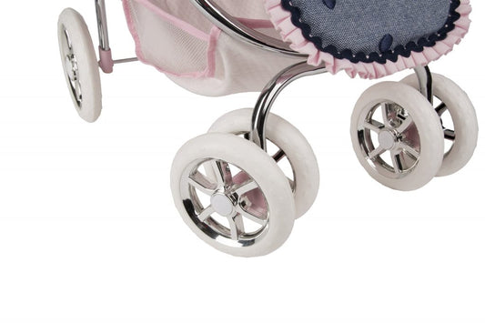 Dvynukų sportinis vežimukas su rankine