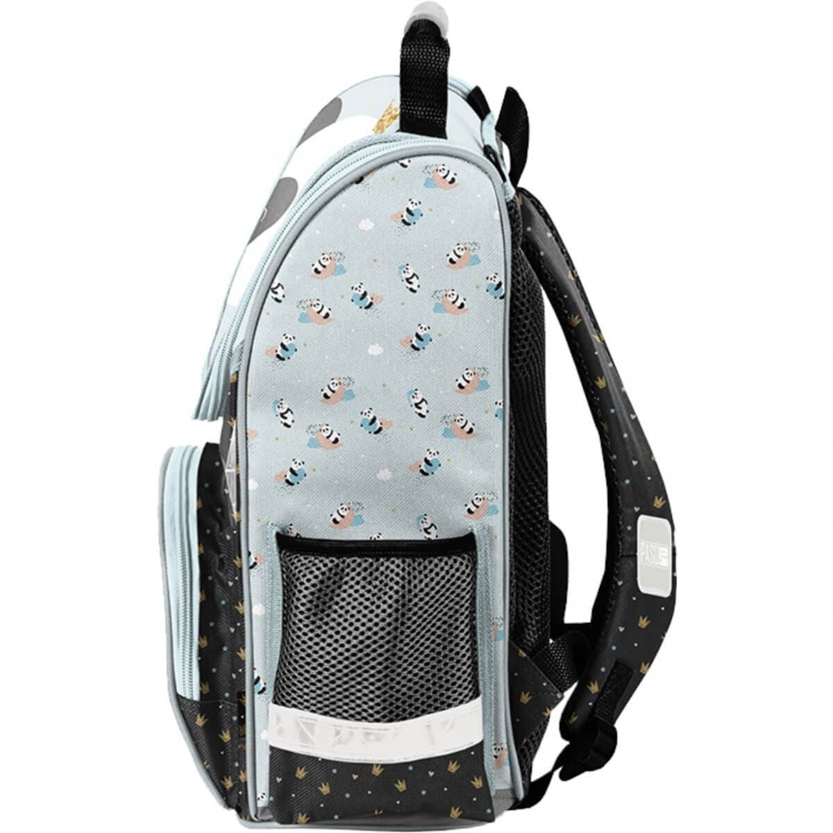Ergonominė Kuprinė Pirmokui Mėtinė Panda 36 cm Kuprinės