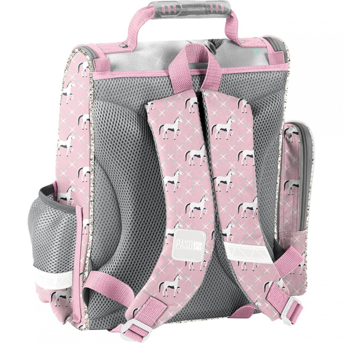 Ergonomiška Kuprinė Pirmokui Pradinukui Arkliai 36 cm Kuprinės