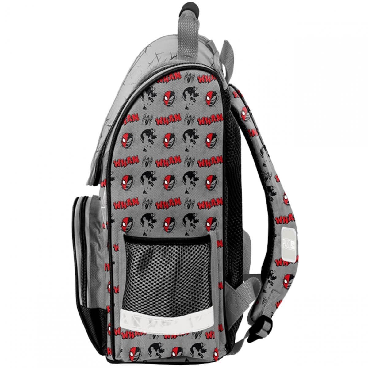 Ergonomiška Kuprinė Pirmokui Pradinukui Minecraft Spiderman Gray 36 cm Kuprinės