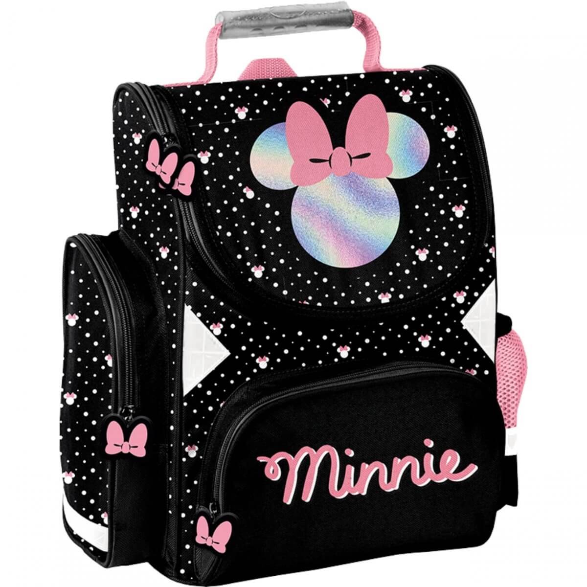 Ergonomiška Kuprinė Pirmokui Pradinukui Minnie 36 cm Kuprinės
