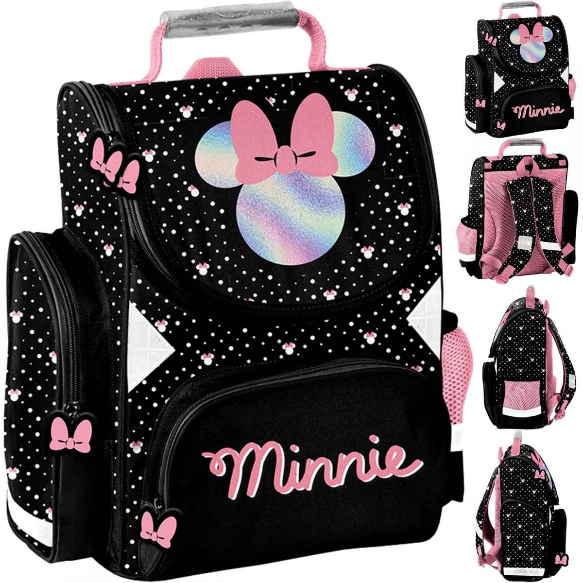 Ergonomiška Kuprinė Pirmokui Pradinukui Minnie 36 cm Kuprinės