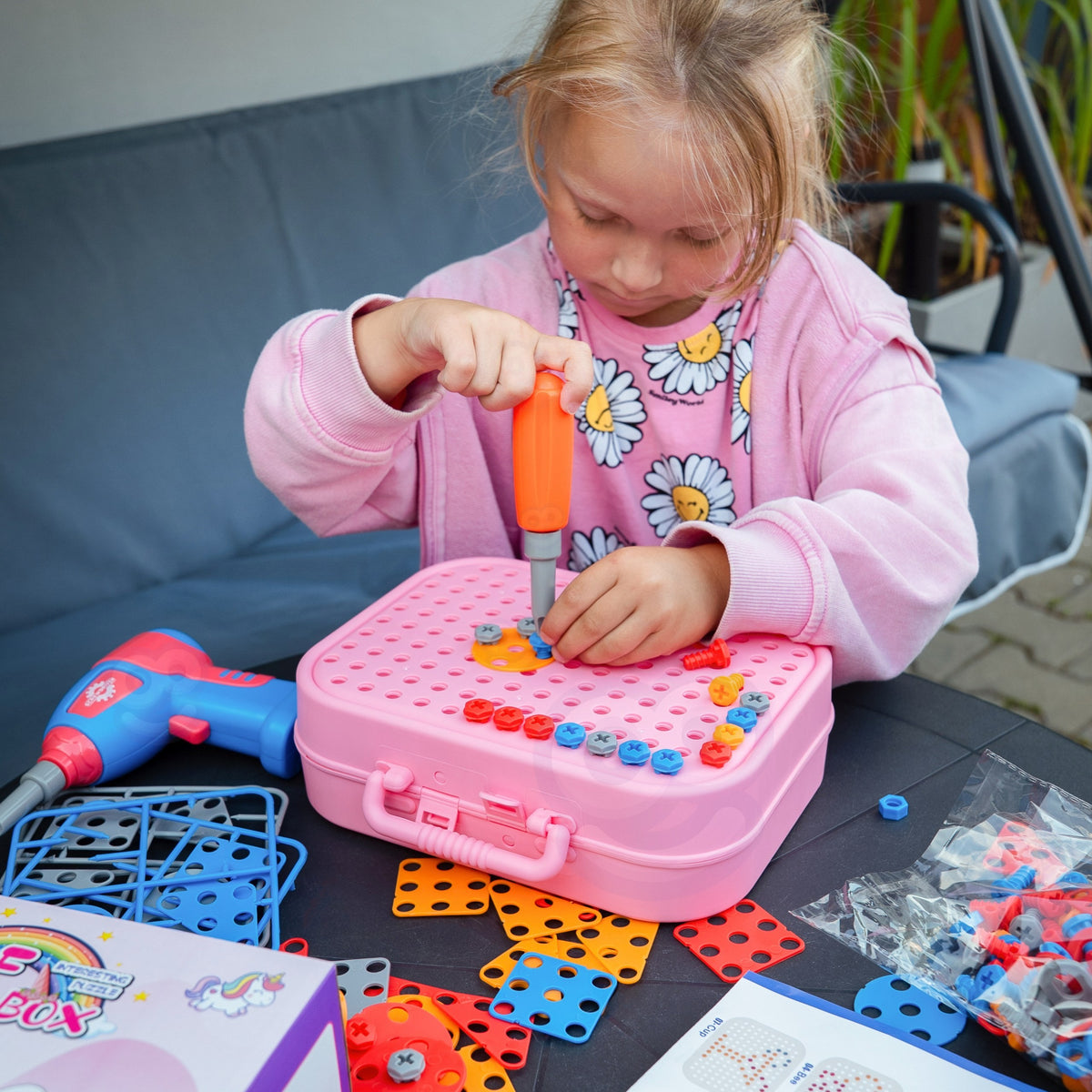 Woopie 3D prisukamas vienaragio konstruktorius, 228 dalys – 5 nuotrauka