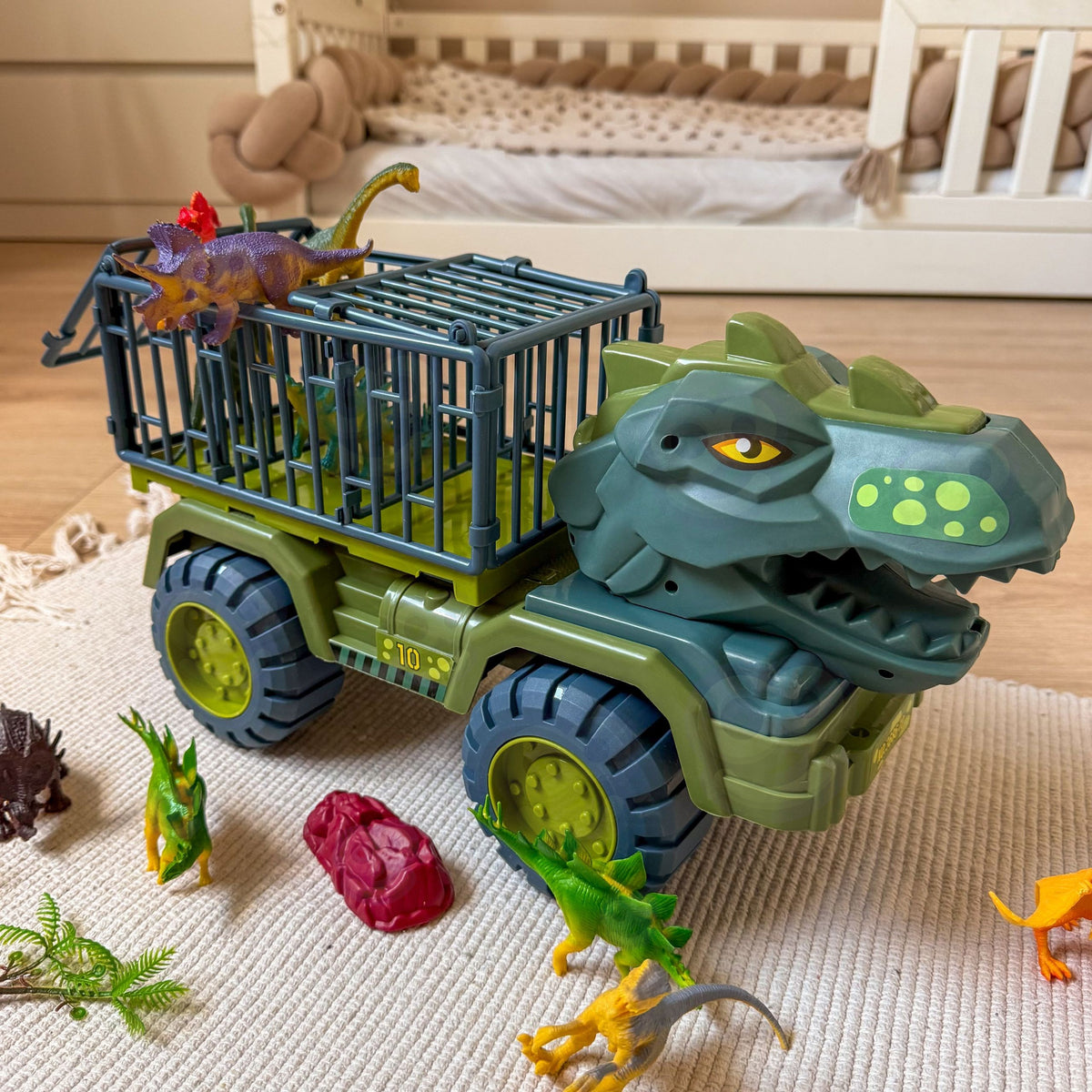 Woopie dinozauro transporteris su figūrėlėmis – 5 nuotrauka