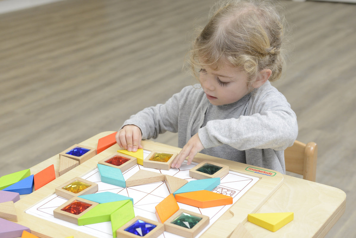 Masterkidz medinė mozaika-tangramas – nuotrauka 5