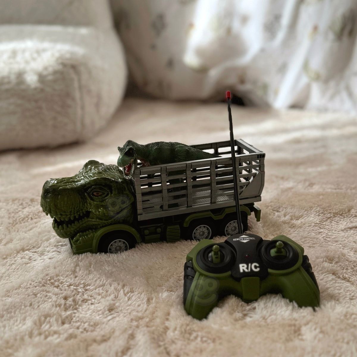 Woopie RC nuotoliniu būdu valdomas dinozauro automobilis – 5 nuotrauka