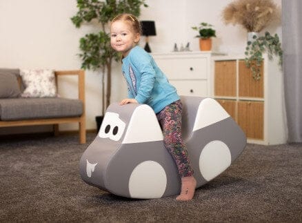 IGLU Minkšta Supynė Rokeris CAR Mėlyna 50 x 25 x 90 cm IGLU Minkštos Žaidimų Aikštelės