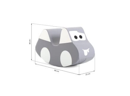 IGLU Minkšta Supynė Rokeris CAR Mėlyna 50 x 25 x 90 cm IGLU Minkštos Žaidimų Aikštelės