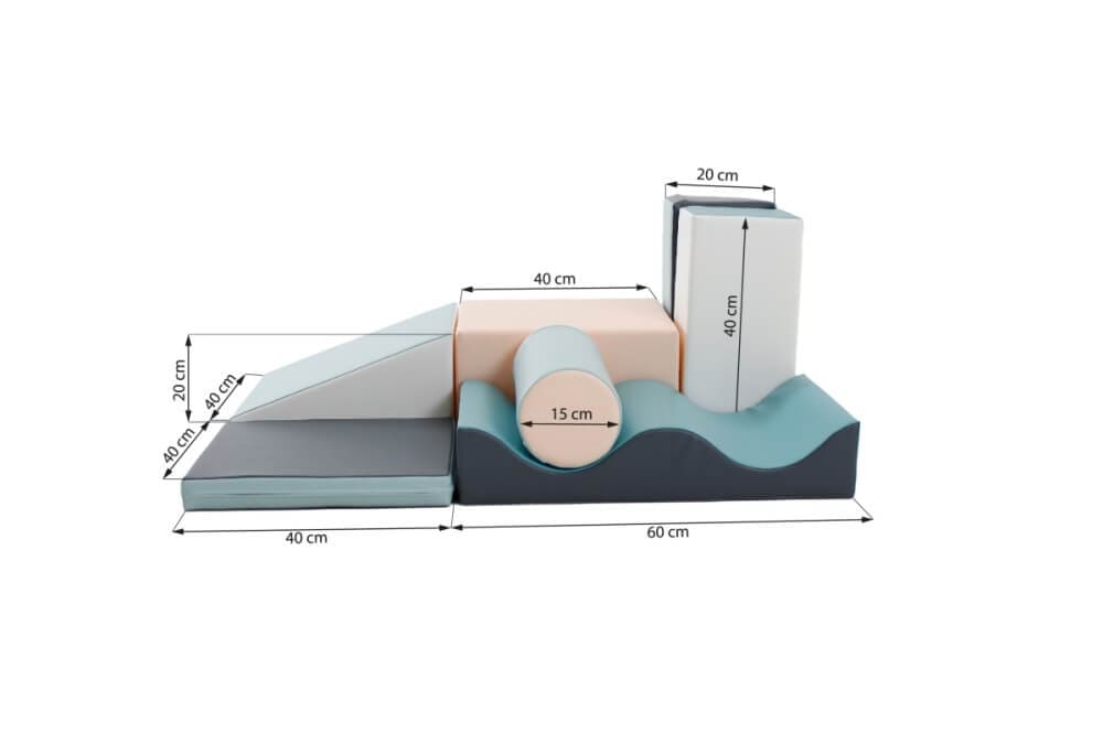 IGLU SET 34 (7 Formos, Neslidus) Sūpynės ir Žaidimų Aikštelės