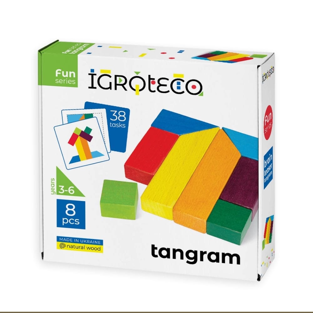 Igroteco Galvosūkis Tangrama, 8 det.