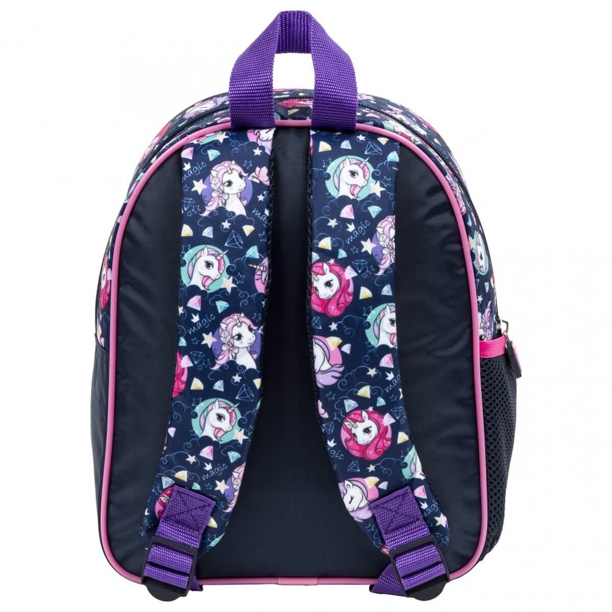 Kuprinė Darželiui ar Ikimokyklinukui 29 cm "Vienaragės" Kuprinės