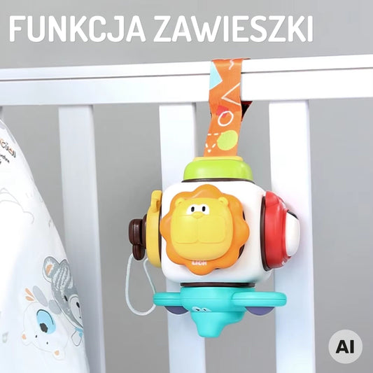 Woopie Baby Sensorinis Veiklos Kubas 6in1 Su Gyvūnais