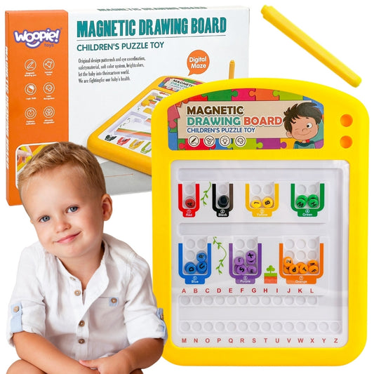 Woopie magnetinė edukacinė abėcėlės lenta – nuotrauka 1