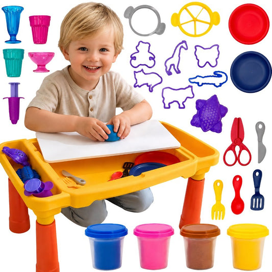 Woopie Kūrybinis Plastilino Staliukas, 40 Dalių