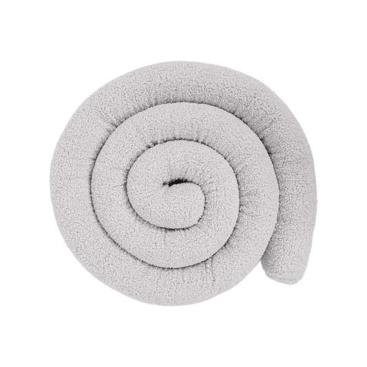 Lovytės Apsauga Bearly, 150–400 cm, Lovytės Apsaugėlė Kūdikiui Apsaugėlės Lovytei Balta / 400 cm