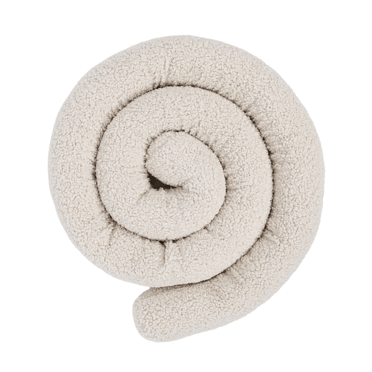 Lovytės Apsauga Bearly, 150–400 cm, Lovytės Apsaugėlė Kūdikiui Apsaugėlės Lovytei Kreminė / 300 cm