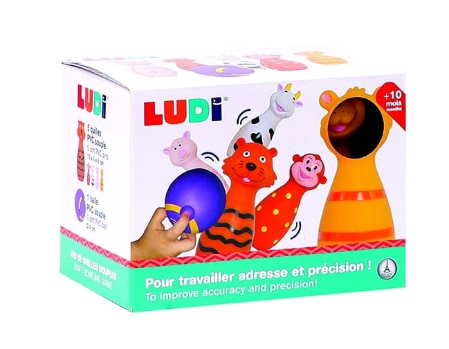 LUDI boulingo rinkinys, gyvūnai