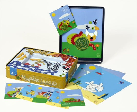 Magnetinis žaidimas, Linksmi gyvūnai, 4+