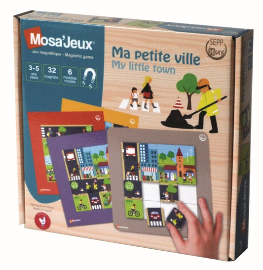 Magnetinis žaidimas, Mano mažasis miestelis, 3-5 m.
