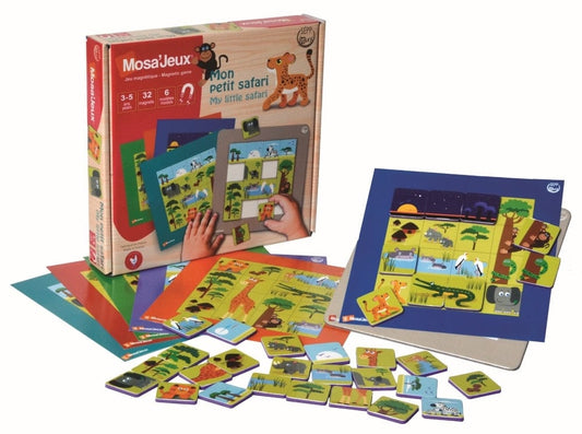 Magnetinis žaidimas, Mano mažasis Safari, 3-5 m.