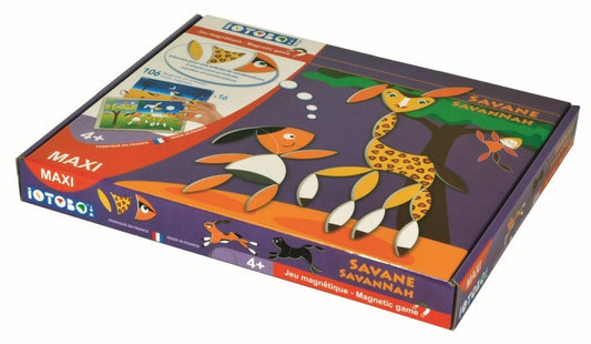 Magnetinis žaidimas, Savana Maxi, 4+