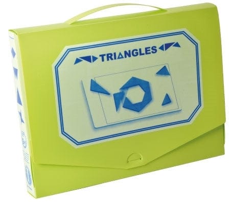 Magnetinis žaidimas Trikampiai, 6 vaikams Žaislai Magnetiniai