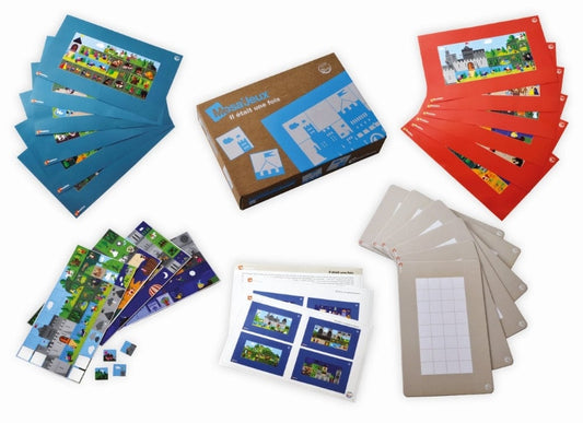 Magnetinių mozaikų rinkinys Vieną kartą, 6 vaikams Žaislai Magnetiniai