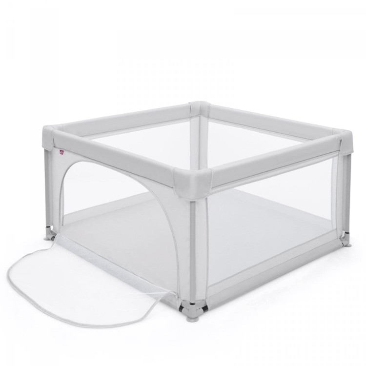 Maniežas Kūdikio Lovelė Su Užtrauktuku 120 cm, Pilka Maniežai Žaidimų Aikštelės