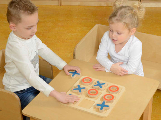 Masterkidz medinis žaidimas „Kryžiukai ir nuliukai“