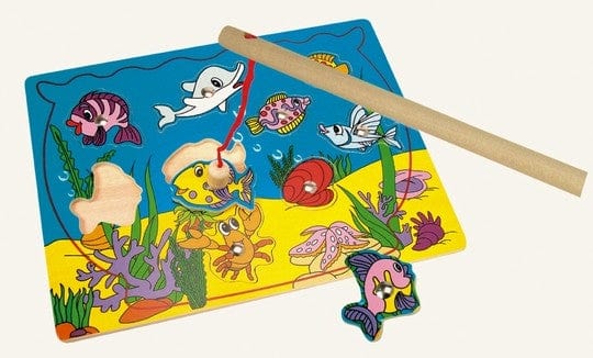 Medinė dėlionė "Žvejojame", 36 mėn+