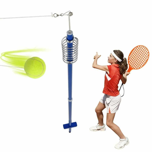 Mėlynas Nešiojamas Sodo Teniso Rinkinys 18 x 36 cm