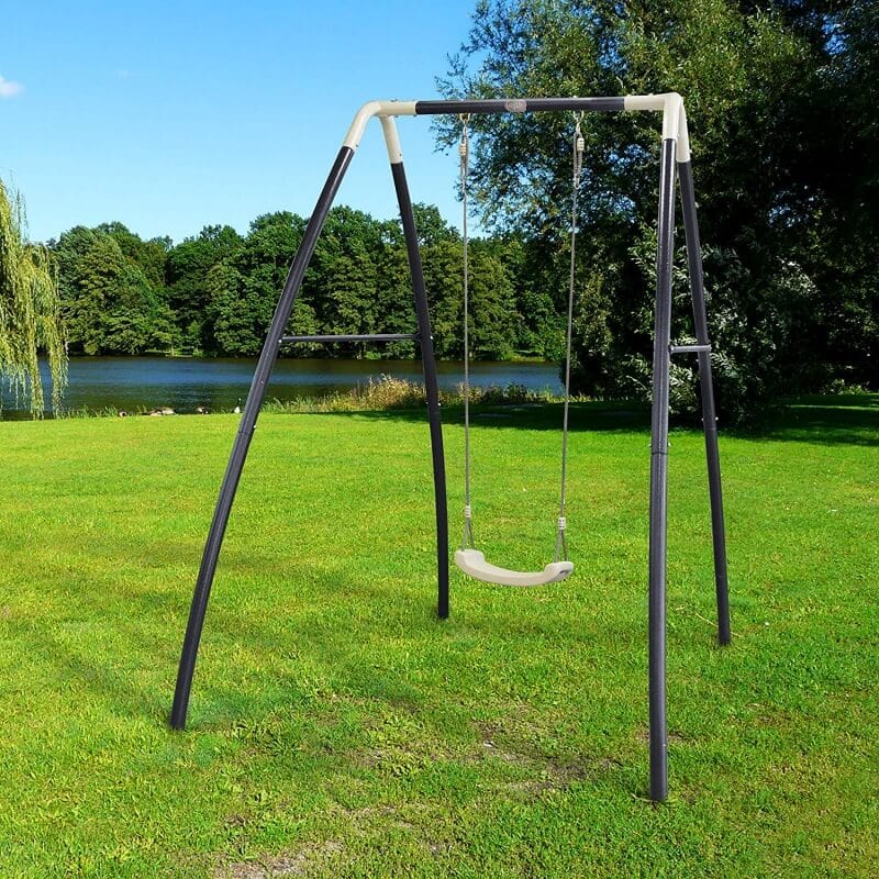 Metalinė Vienvietė Sodo Supynė Axi, 140 x 210 x 217 cm Sūpynės ir Žaidimų Aikštelės