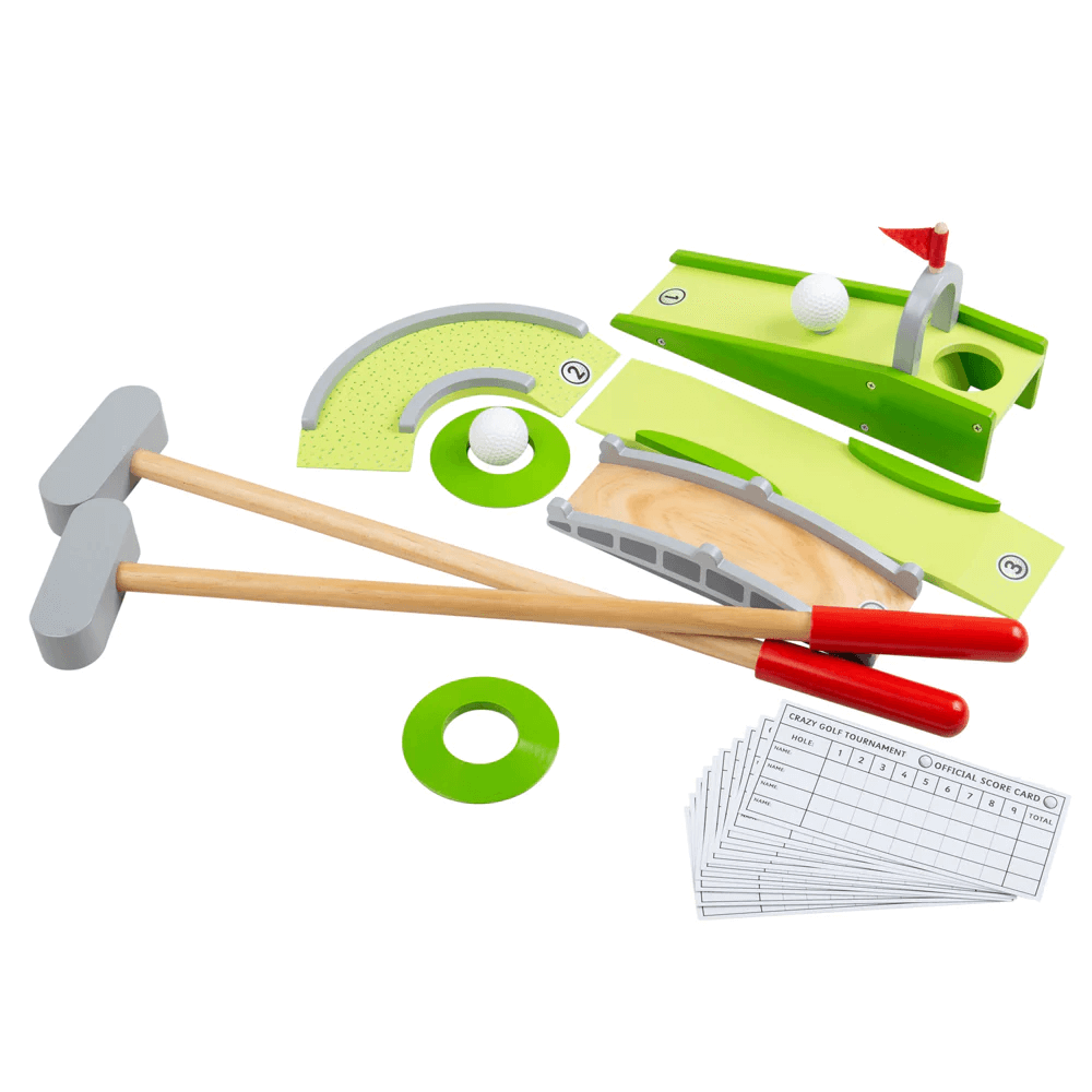 Mini Golfas Bigjigs Vaikams Stalo Žaidimai