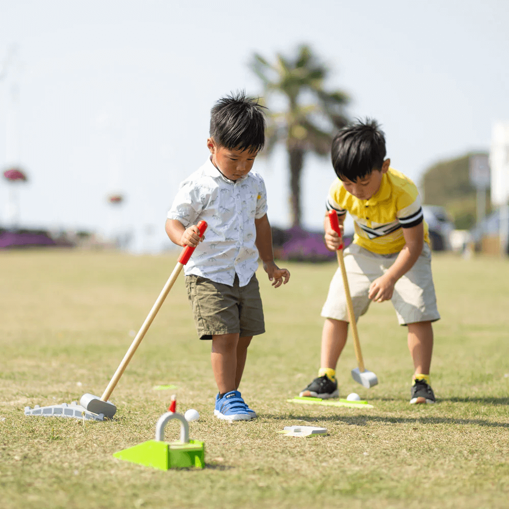 Mini Golfas Bigjigs Vaikams Stalo Žaidimai