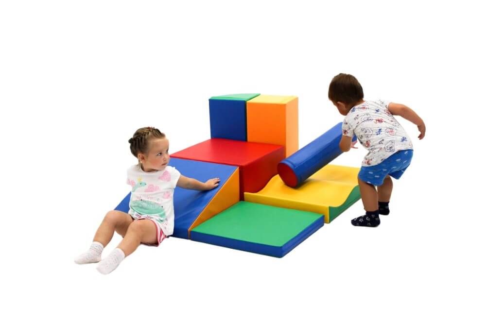 Minkšta Žaidimų Aikštelė IGLU Set 34XL Neslysta 50x120x80cm IGLU Minkštos Žaidimų Aikštelės