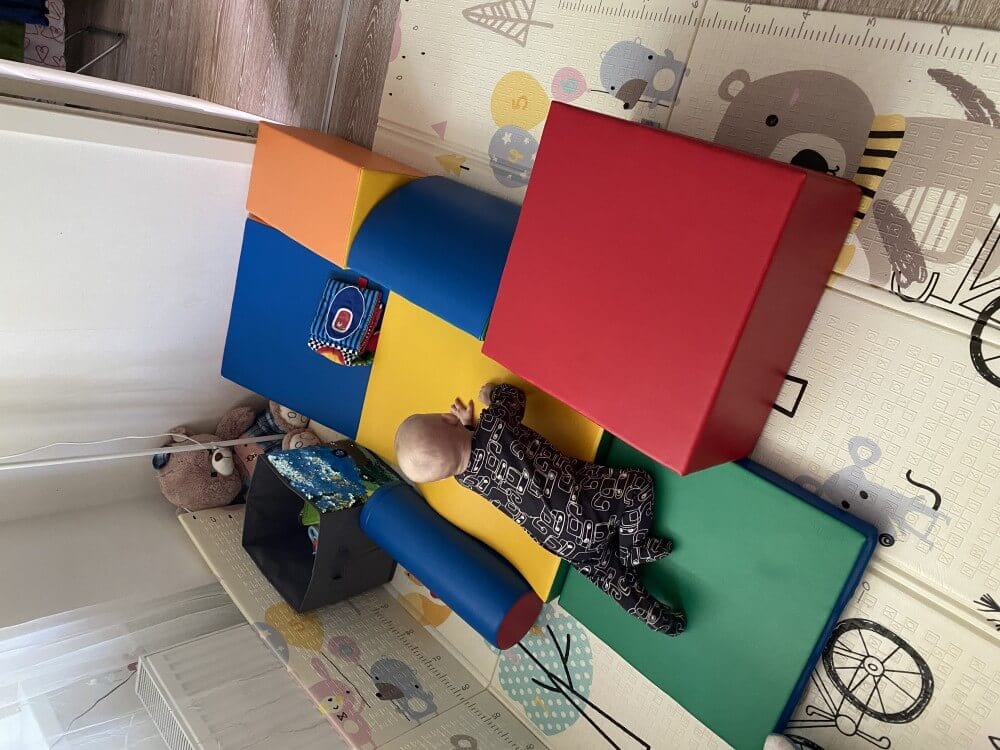 Minkšta Žaidimų Aikštelė IGLU Set 34XL Neslysta 50x120x80cm IGLU Minkštos Žaidimų Aikštelės