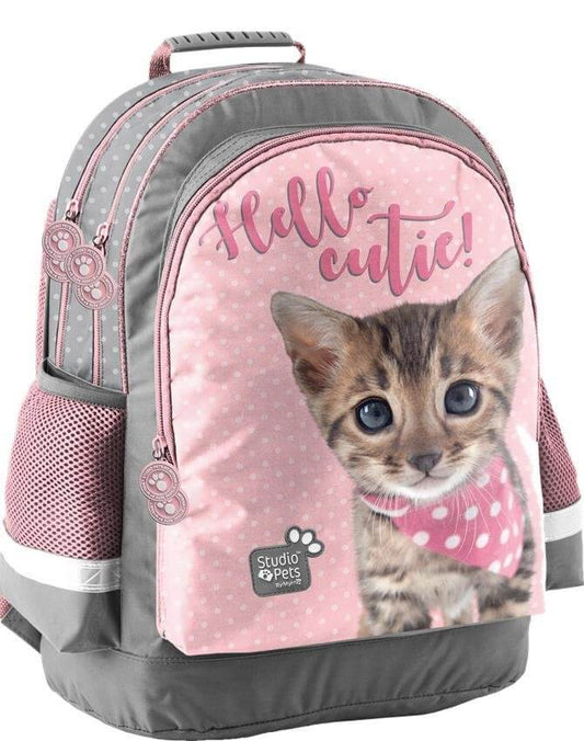 Mokyklinė Kuprinė "Kačiukas" 42cm Kuprinės