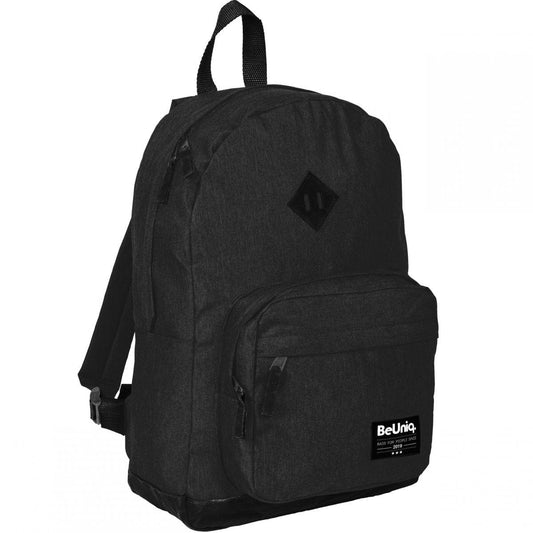 Mokyklinė Kuprinė Paaugliui Jaunuoliui Juoda "BeUniq" 41 cm Kuprinės