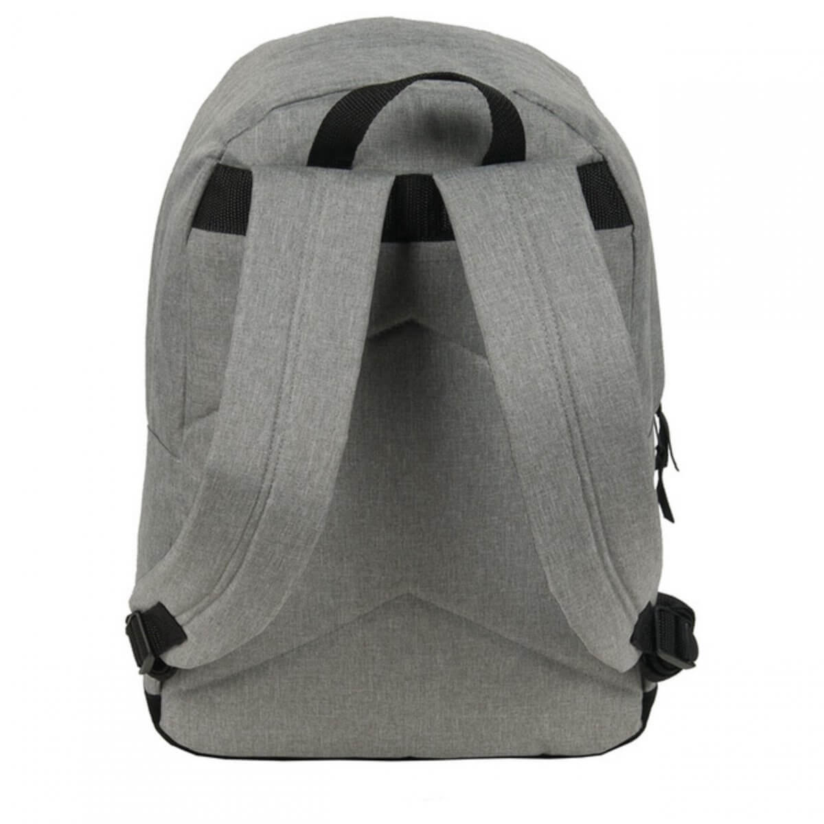 Mokyklinė Kuprinė Paaugliui Jaunuoliui Pilka "BeUniq" 41 cm Kuprinės